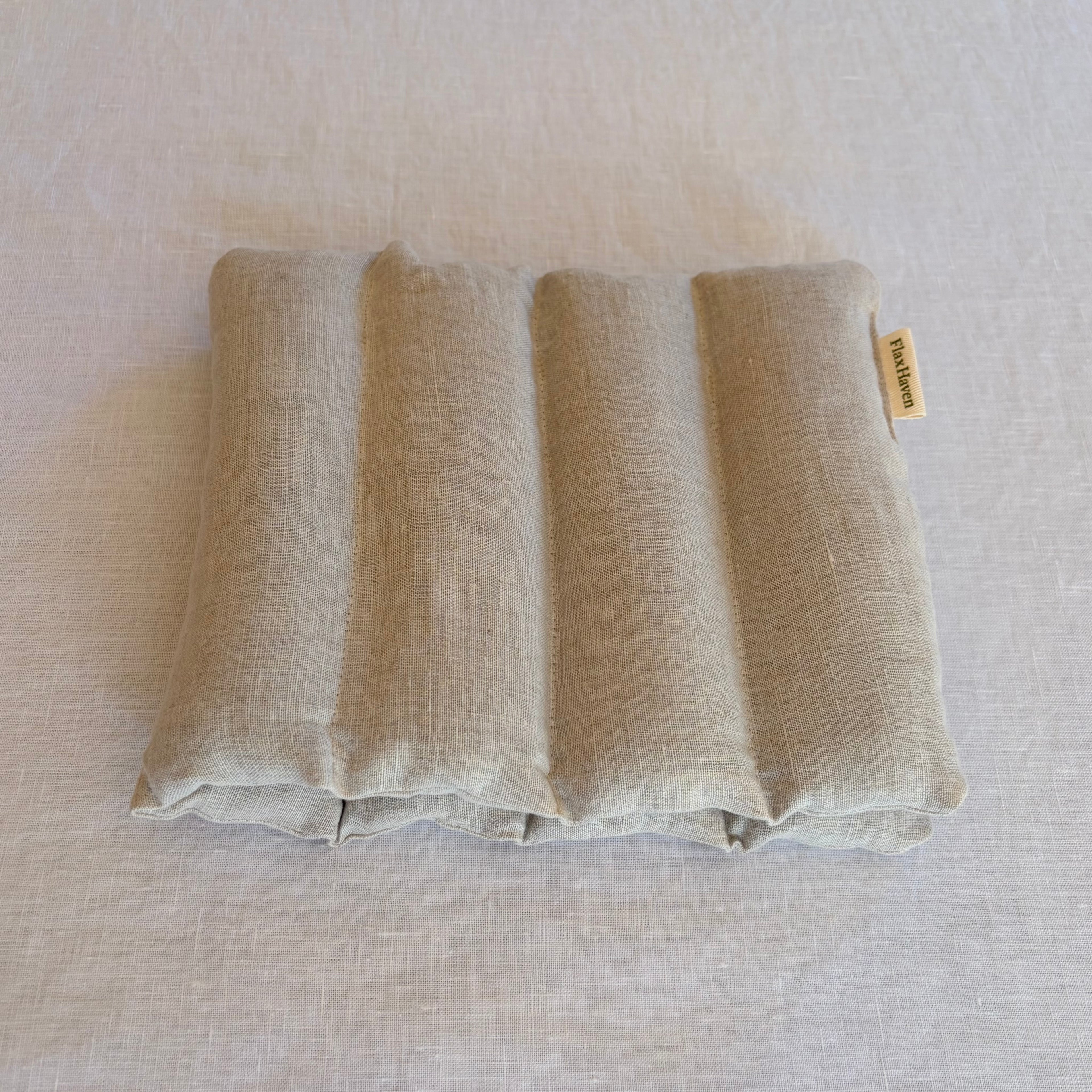 Balanced Fit – Linen Weighted Heat Pillow