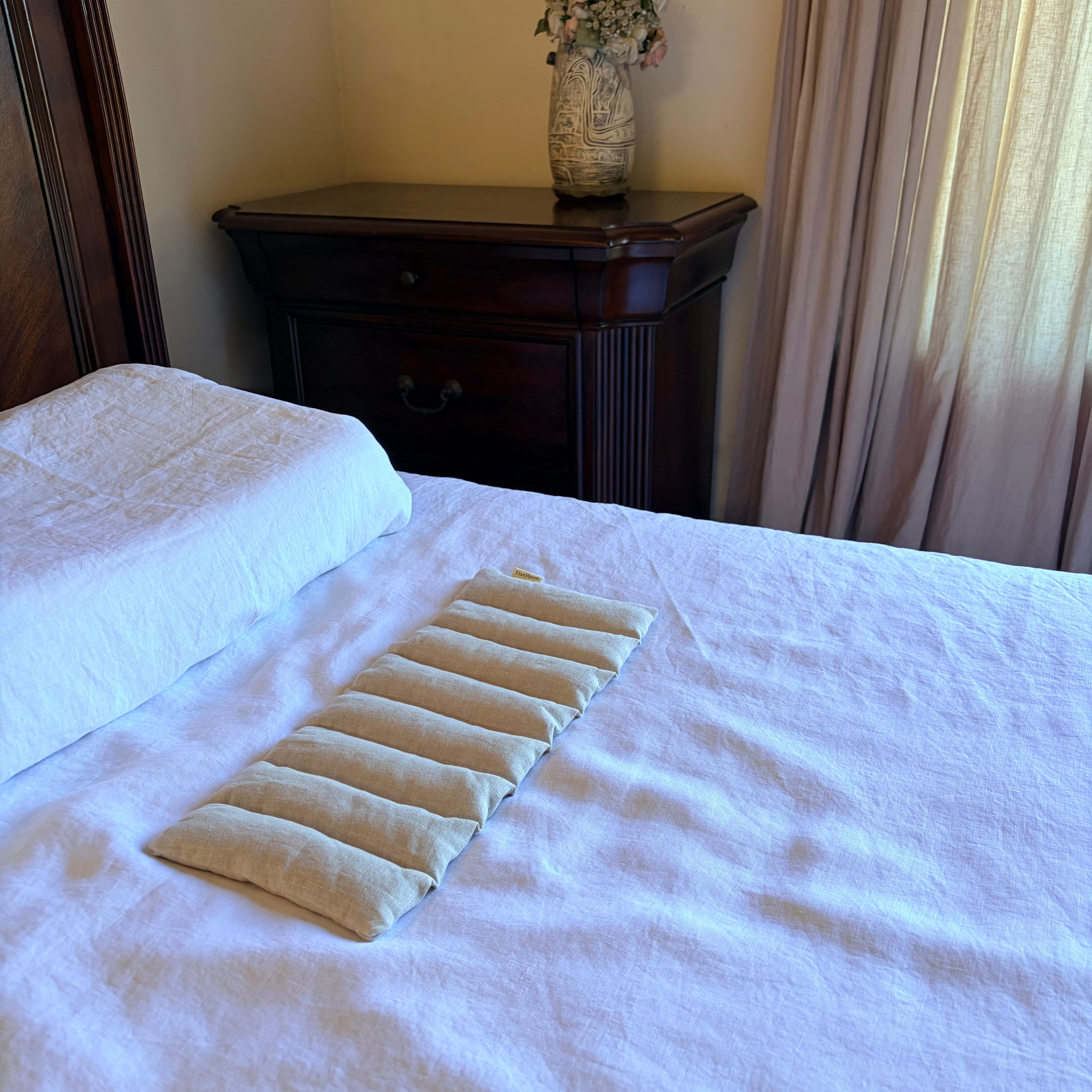 Balanced Fit – Linen Weighted Heat Pillow