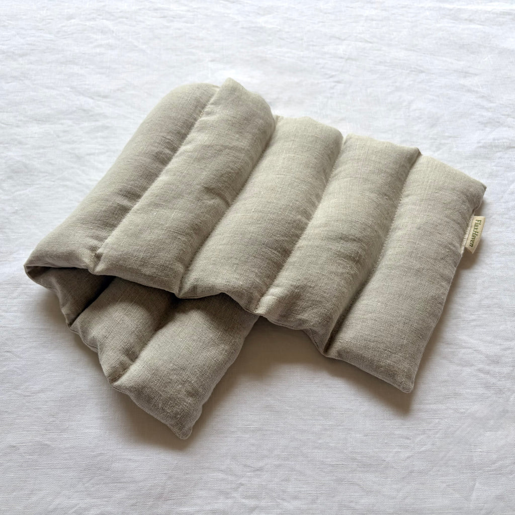 Balanced Fit – Linen Weighted Heat Pillow