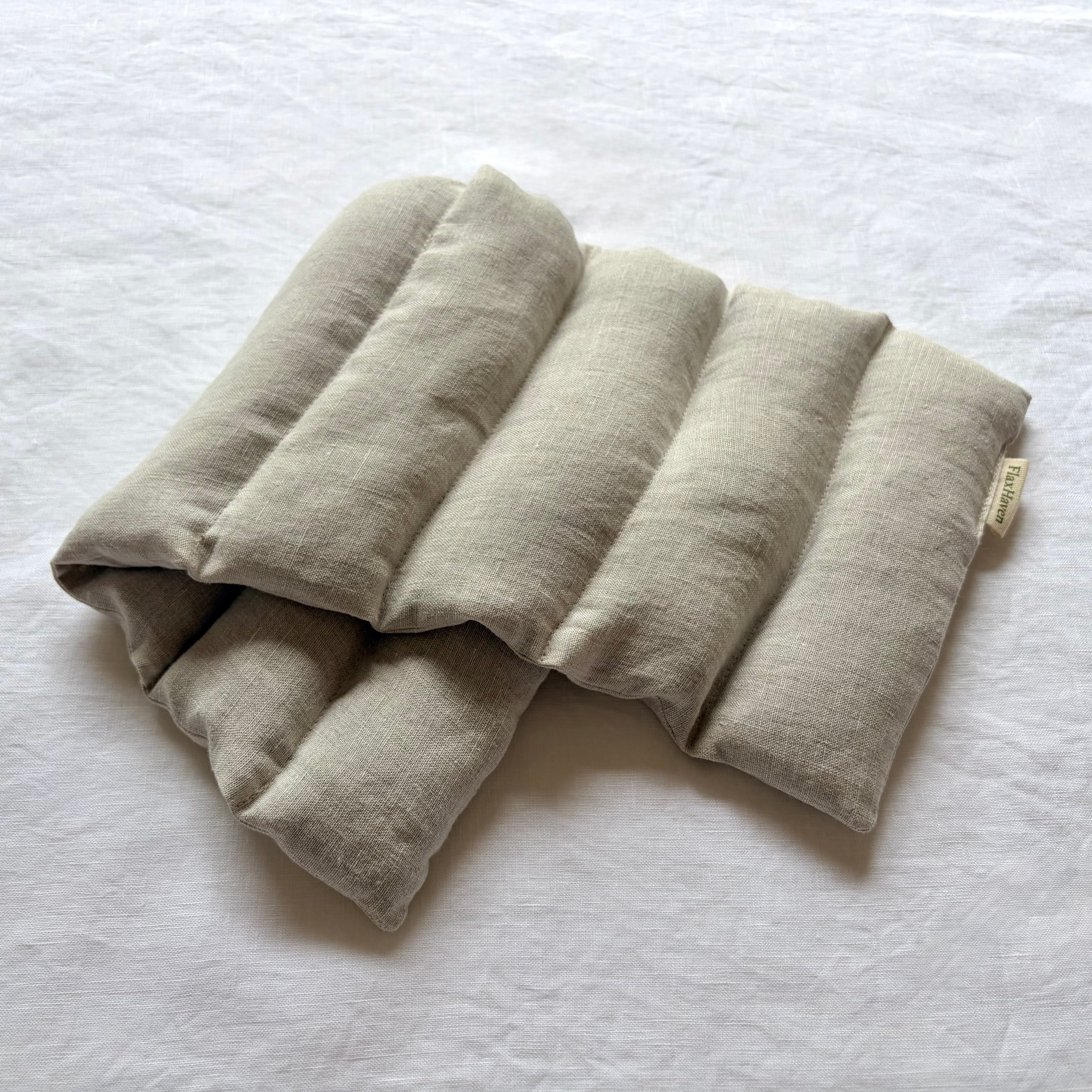 Balanced Fit – Linen Weighted Heat Pillow