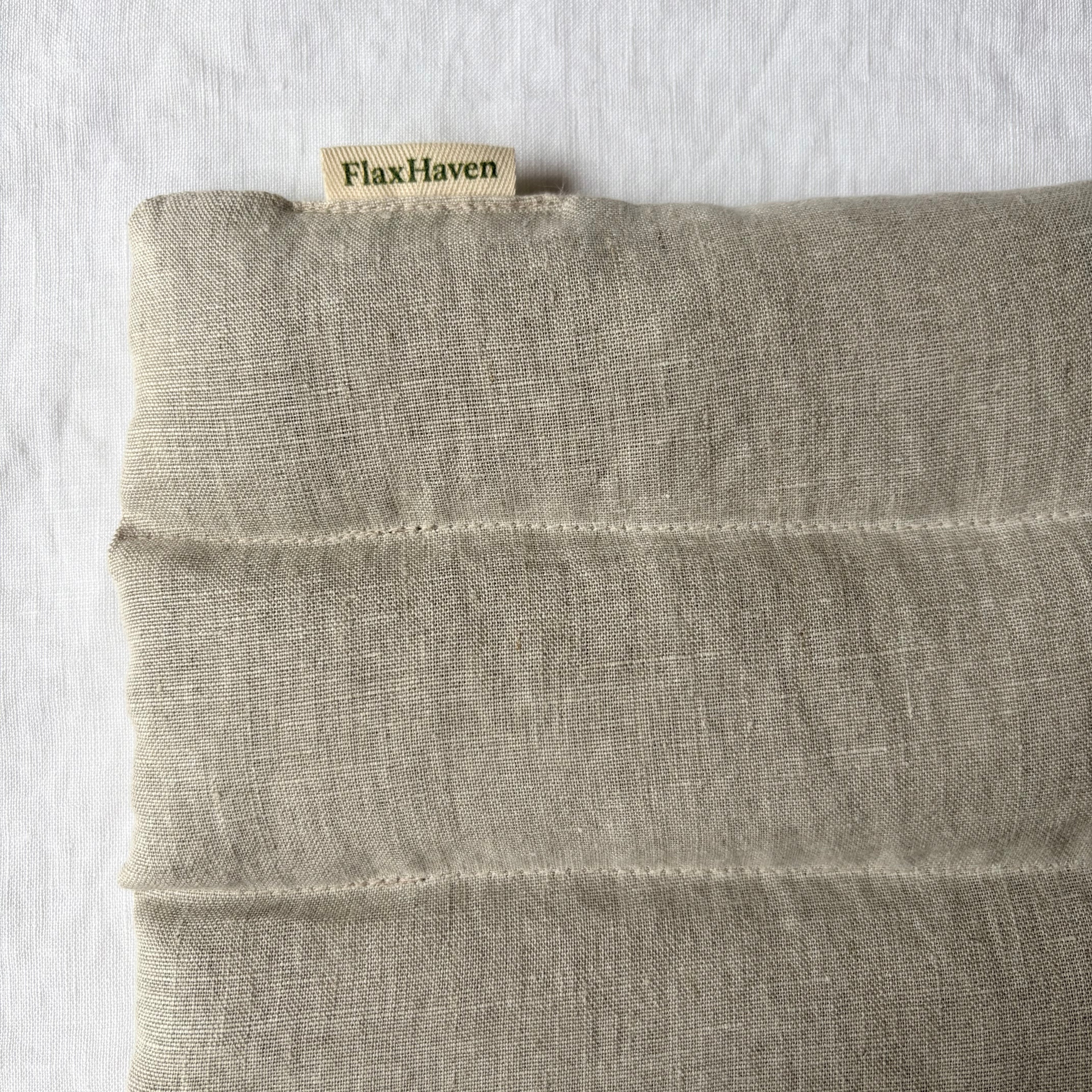 Balanced Fit – Linen Weighted Heat Pillow