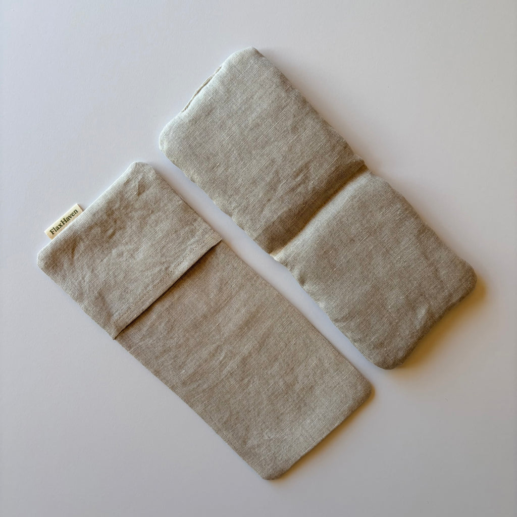 Balanced Eye Pillow – Linen & Flaxseed