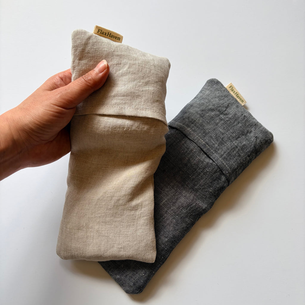 Balanced Eye Pillow – Linen & Flaxseed
